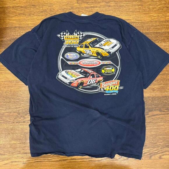 '06 Kansas Speedway Tee (Yellow 300 - Banquet 400 ) - Picture 4 of 5